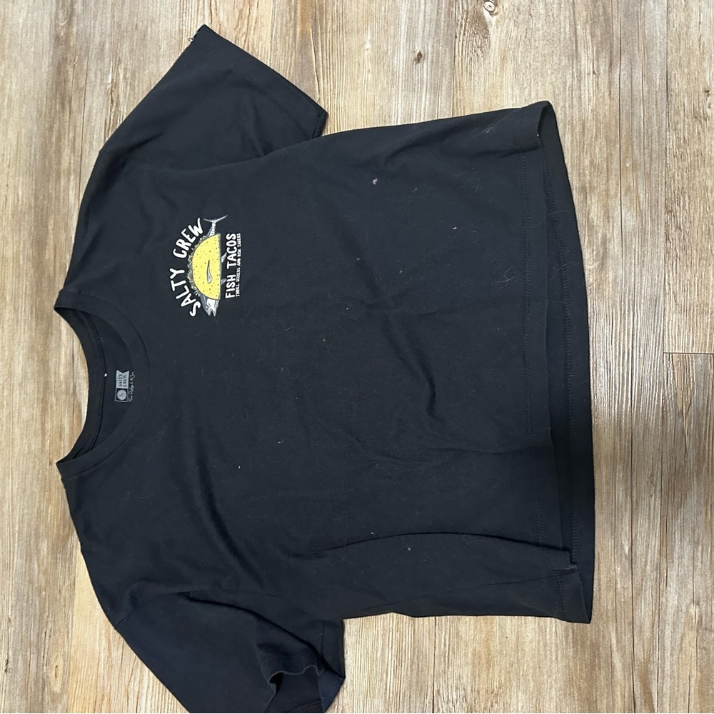 Never worn taco Salty crew Cropped tee shirt size small
